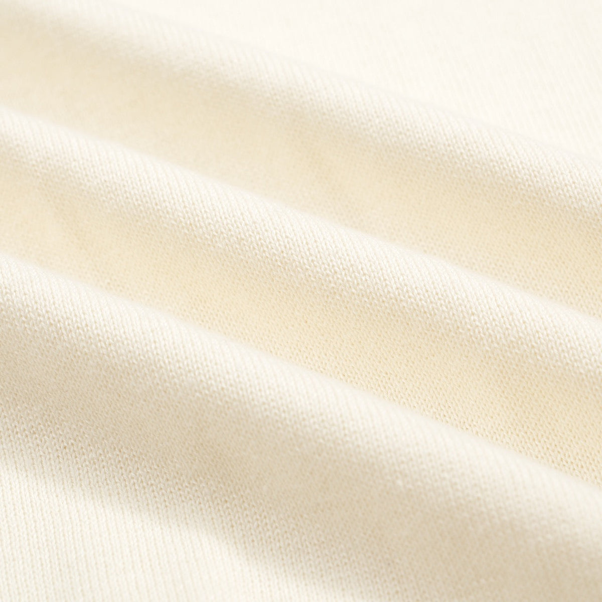 Chemise polo vintage homme années 70 – Crème rétro avec col et bordures rayées vertes