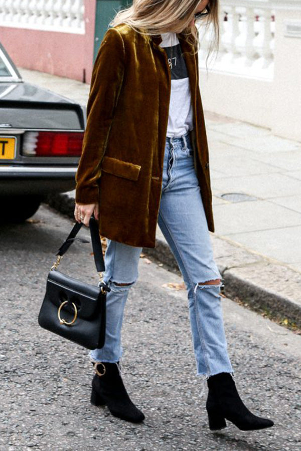 Larue | Blazer pour femme | Velours