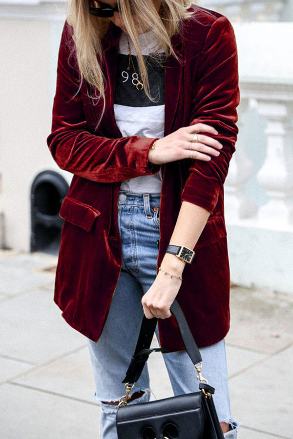 Larue | Blazer pour femme | Velours