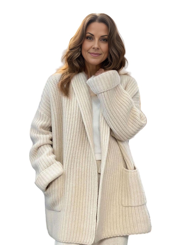 Lena | Cardigan long pour femme | Tendance
