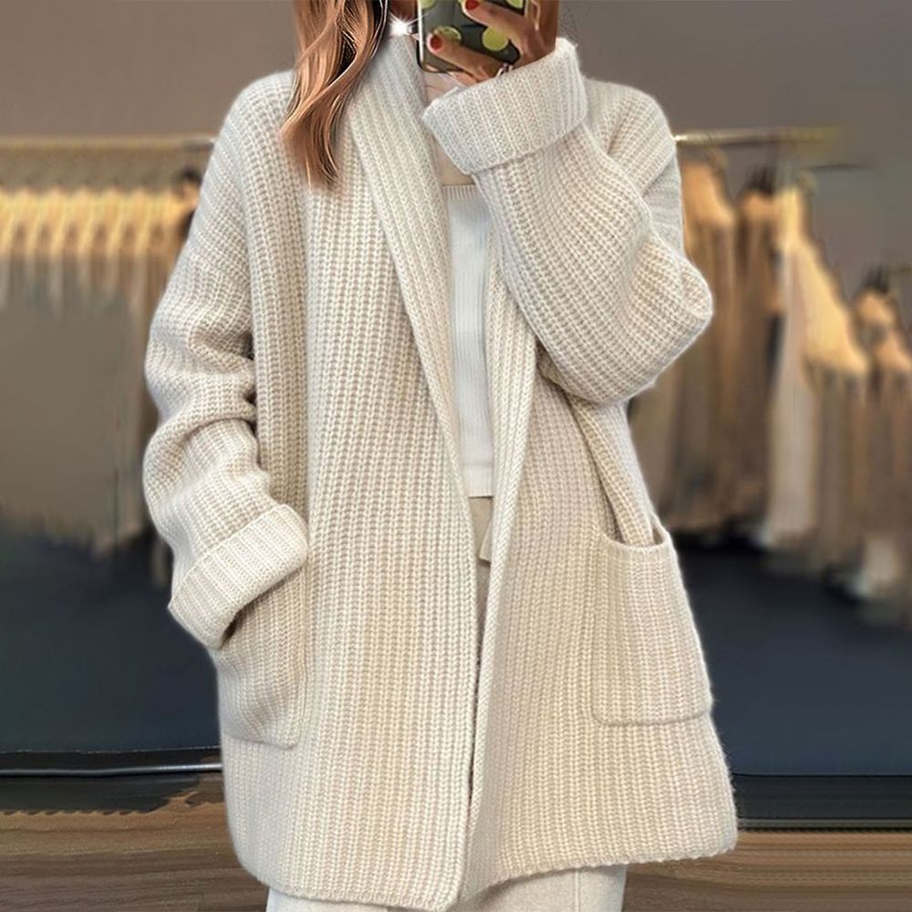 Lena | Cardigan long pour femme | Tendance