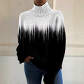 Delaney | Ombre High Neck Sweater