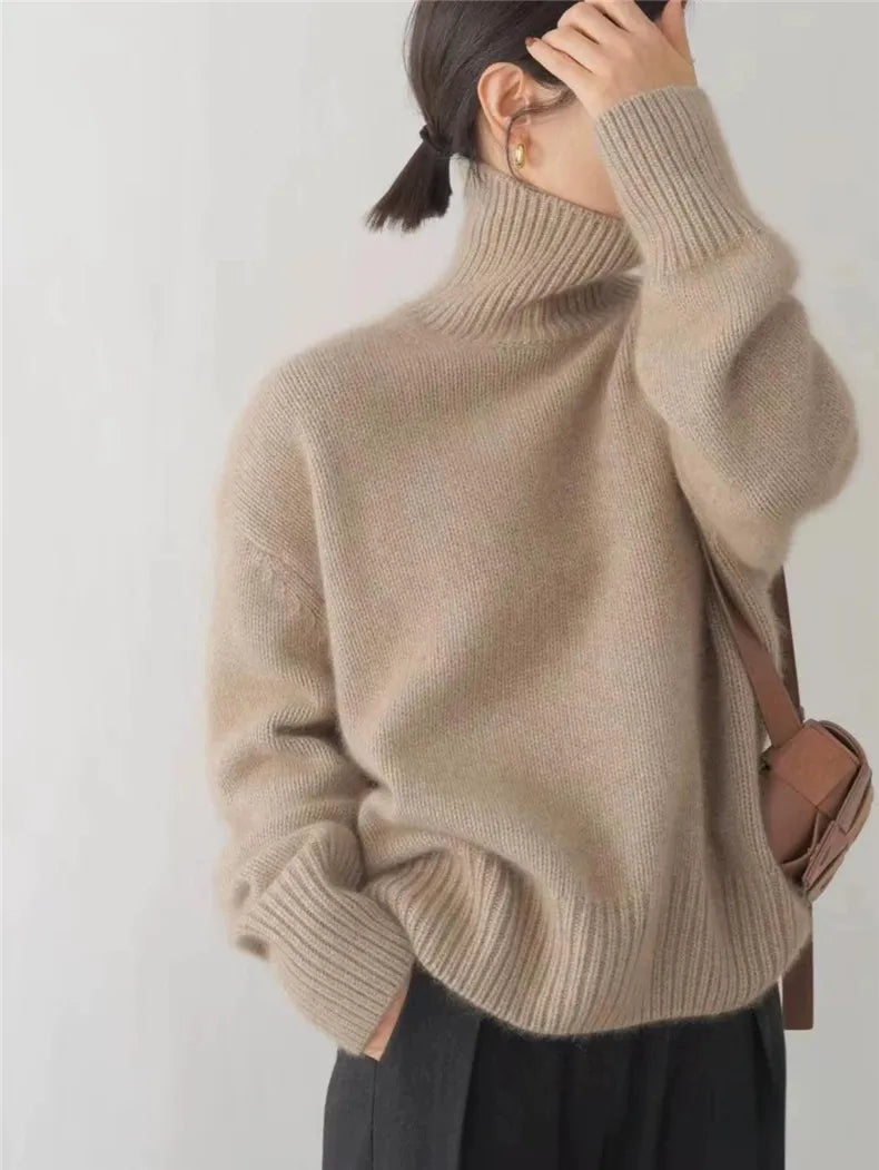 Isaboll | Pull à col montant en maille douce