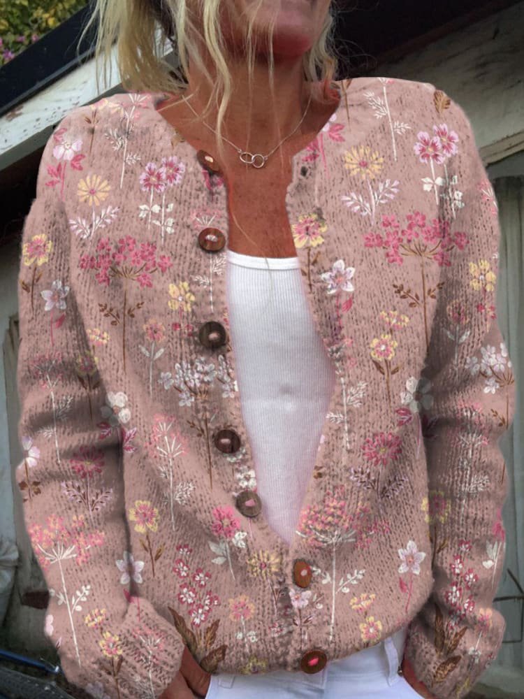 Lison | Cardigan brodé pour femme | Moderne