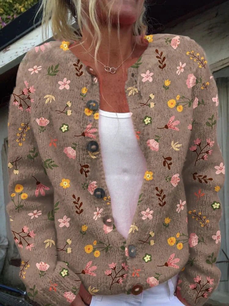 Lison | Cardigan brodé pour femme | Moderne