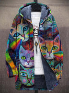 Lowanna™ | Cardigan de luxe inspiré par l'art