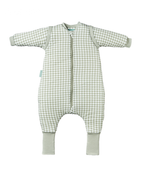 Combinaison de sommeil avec manches et chaussettes - Thé menthe - TOG 2.5