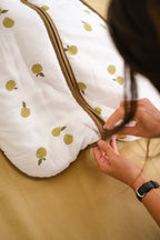 Sac de couchage pour bébé - Mousseline de bambou - Pommes - TOG 2.5