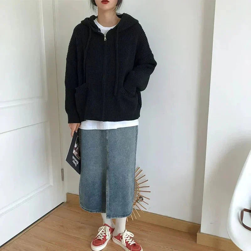 Maxime | Cardigan zippé pour femme | Tendance