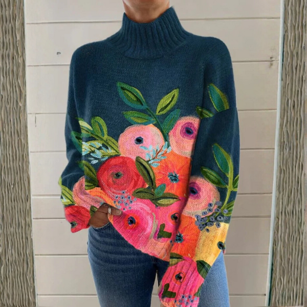 Safran | Floral Statement Pull
