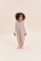 Combinaison de sommeil avec chaussettes - Floral Pastel - TOG 2.5