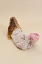 Combinaison de sommeil avec chaussettes - Floral Pastel - TOG 2.5