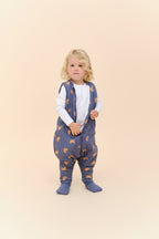 Combinaison de sommeil avec chaussettes - Croissants - TOG 2.5