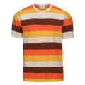 Vintage 1970s Men's T-Shirt with Twilight Stripes