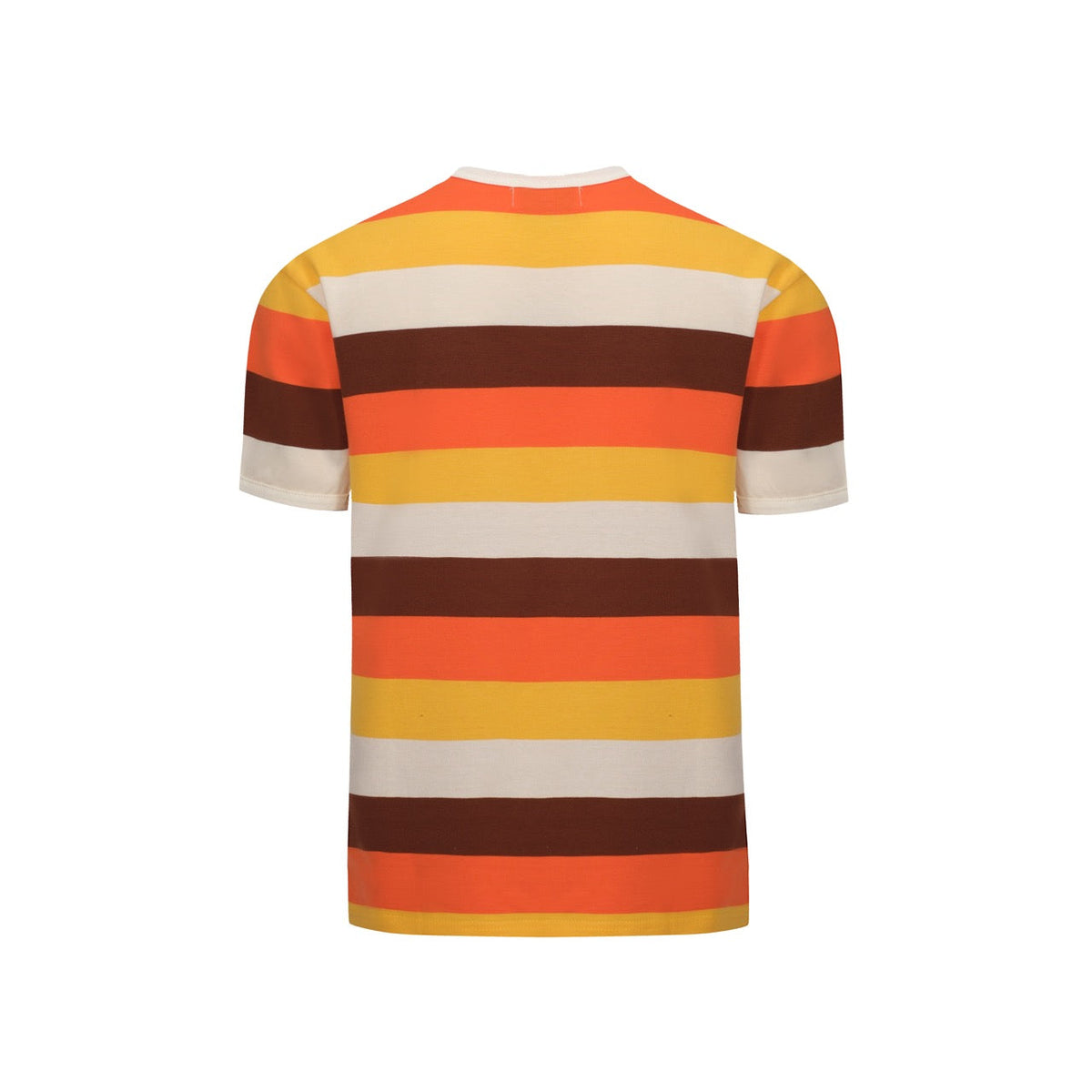 Vintage 1970s Men's T-Shirt with Twilight Stripes