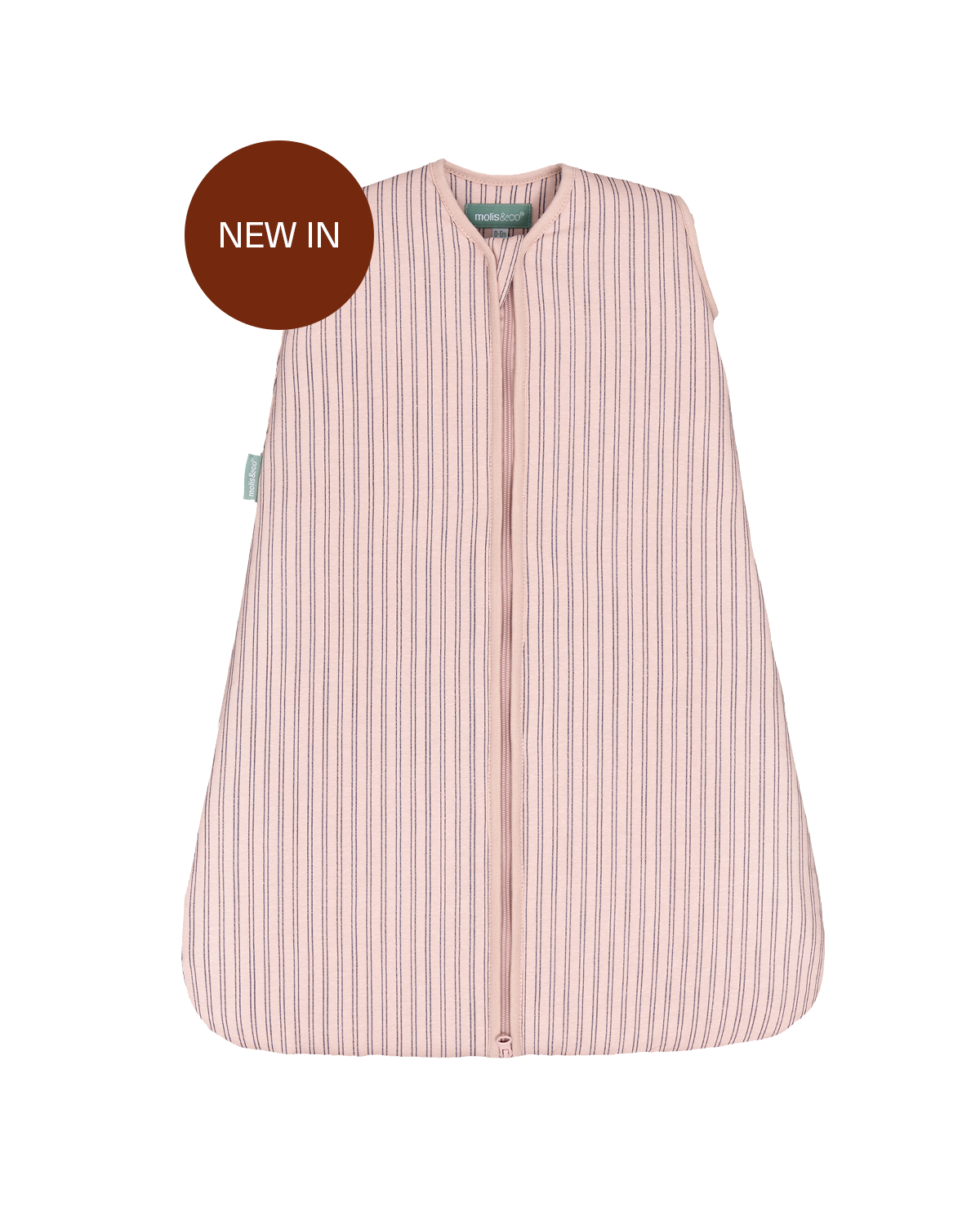 Sac de couchage pour bébé - Rayures marine et rose - TOG 2.5