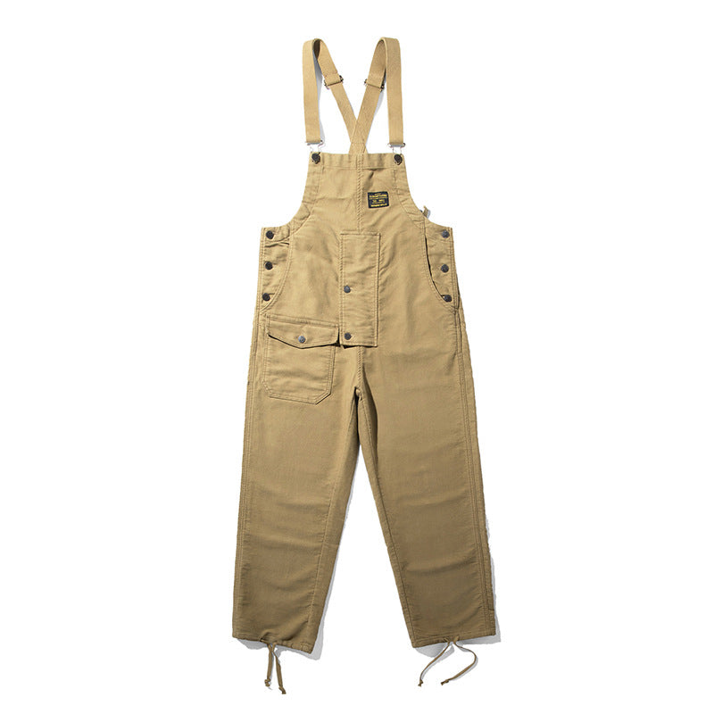 Combinaison cargo marine rétro décontractée pour homme