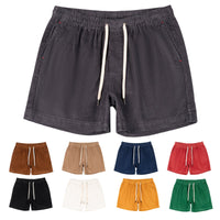 Shorts en velours côtelé pour homme en coton