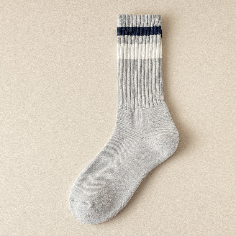 Chaussettes Épaisses et Chaudes pour Hommes - Automne Hiver - Idéales pour le Loisir et le Sport