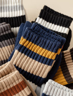 Chaussettes Épaisses et Chaudes pour Hommes - Automne Hiver - Idéales pour le Loisir et le Sport
