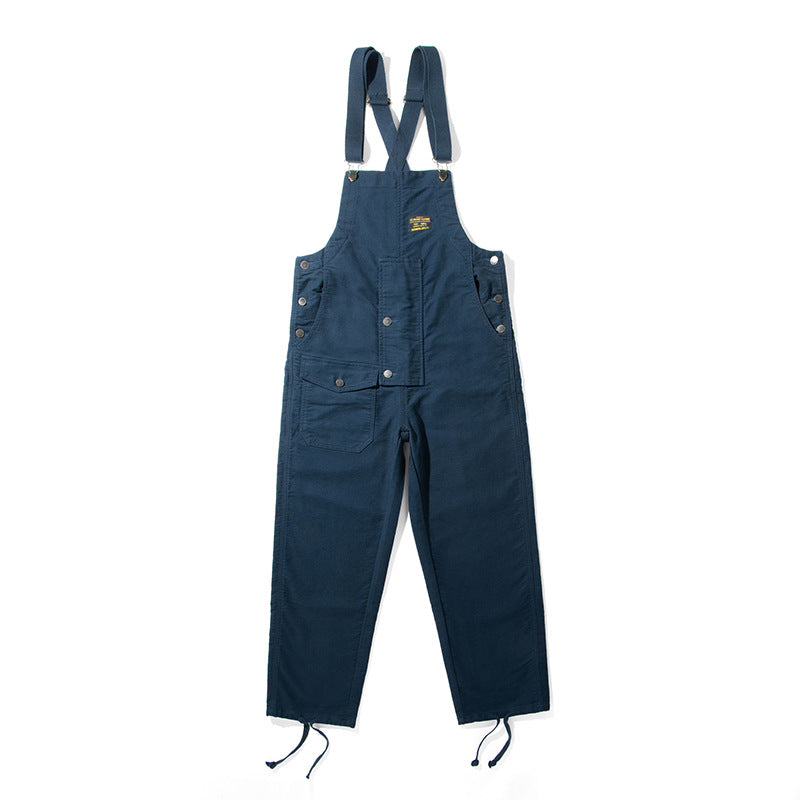 Combinaison cargo marine rétro décontractée pour homme