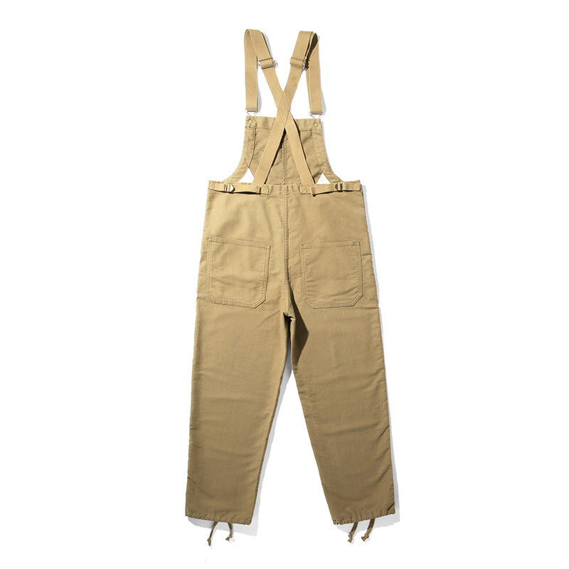 Combinaison cargo marine rétro décontractée pour homme
