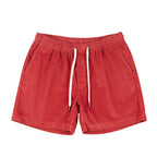 Shorts en velours côtelé pour homme en coton