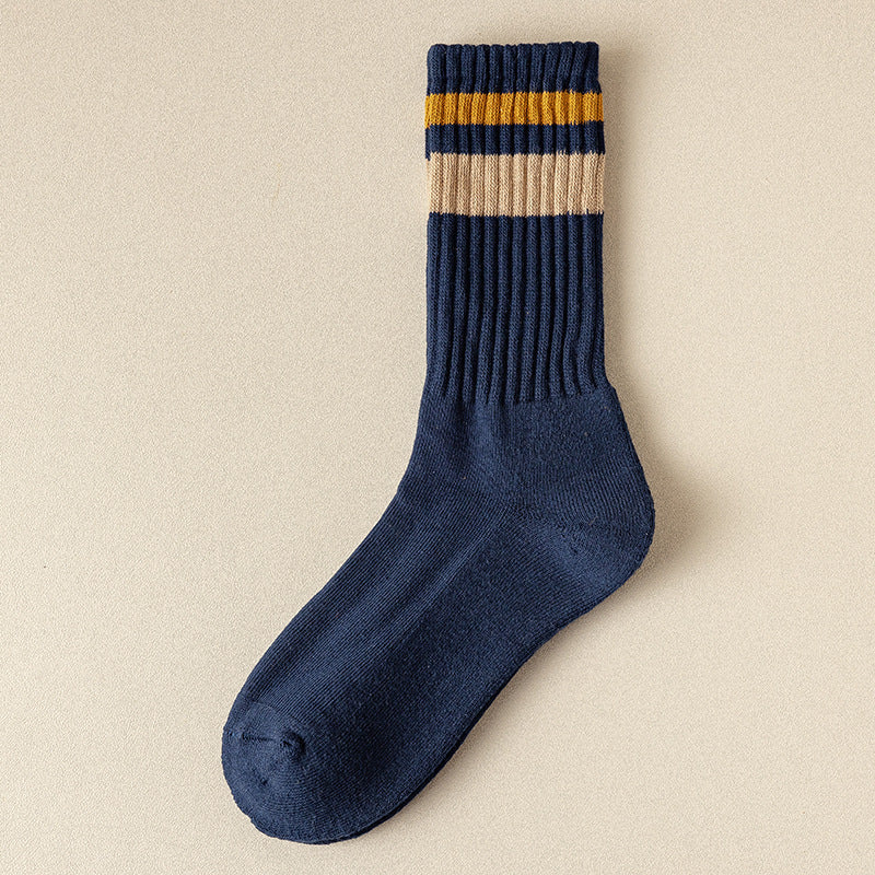 Chaussettes Épaisses et Chaudes pour Hommes - Automne Hiver - Idéales pour le Loisir et le Sport