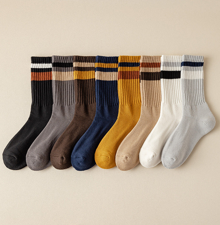 Chaussettes Épaisses et Chaudes pour Hommes - Automne Hiver - Idéales pour le Loisir et le Sport