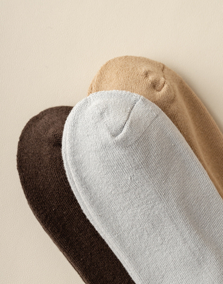 Chaussettes Épaisses et Chaudes pour Hommes - Automne Hiver - Idéales pour le Loisir et le Sport
