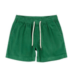 Shorts en velours côtelé pour homme en coton