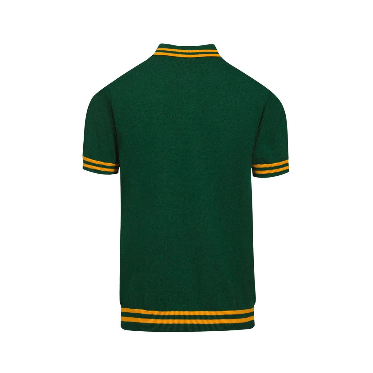 Pull vintage en tricot jacquard tigre vert pour homme