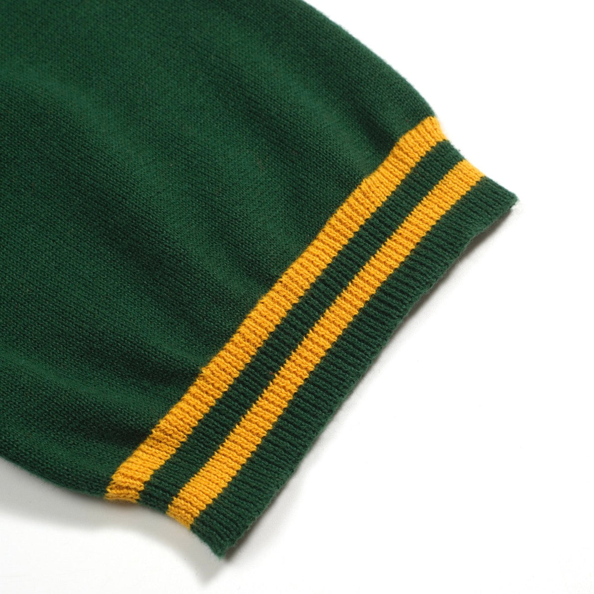 Pull vintage en tricot jacquard tigre vert pour homme