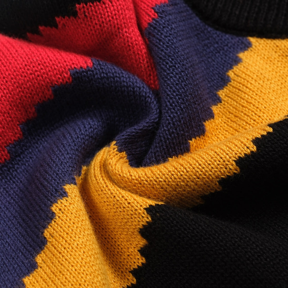 Vintage 1977 Black Jacquard Knit T-Shirt for Men