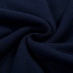 Pull sans manches rétro bleu marine avec motif hibou pour homme