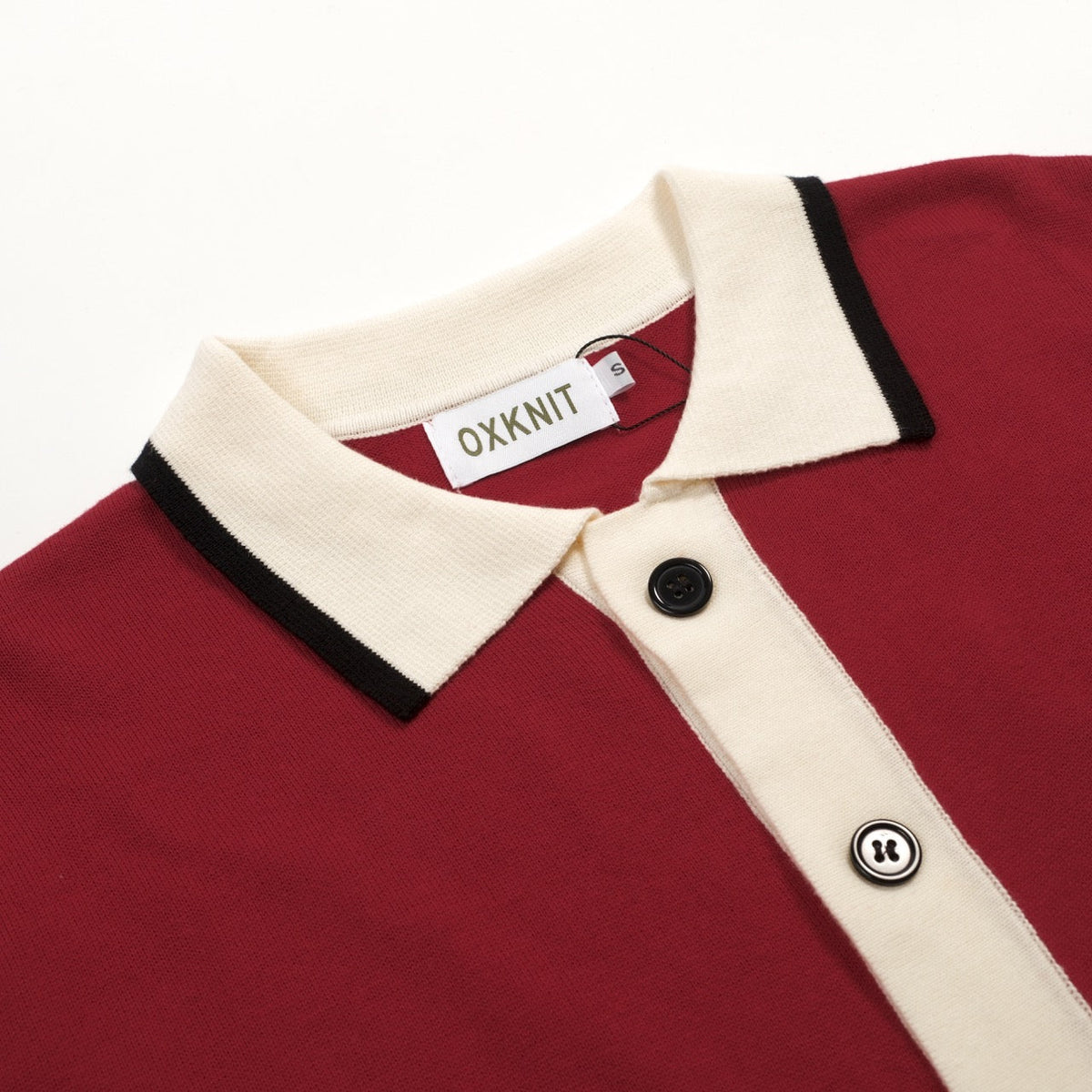 Pull sans manches en tricot à rayures rétro brique rouge pour homme