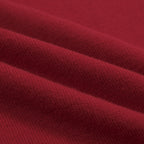 Pull sans manches en tricot à rayures rétro brique rouge pour homme