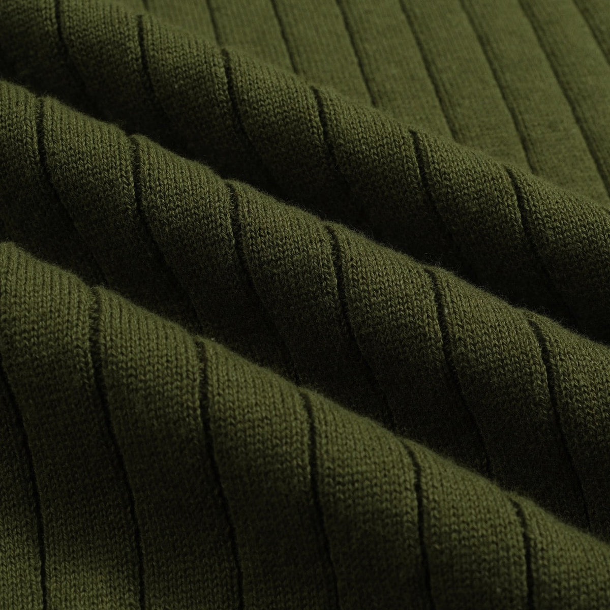 Pull vintage vert à col V en maille nid d'abeille pour homme