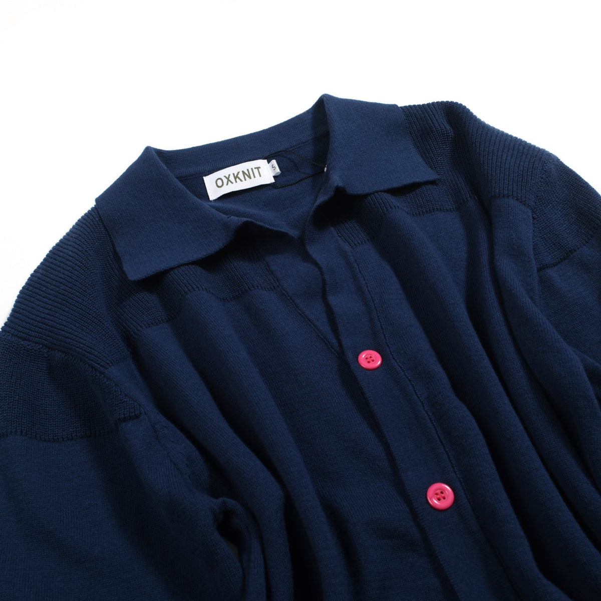 Pull Gilet Rétro en Tricot à Rayures Bleu Pit pour Homme