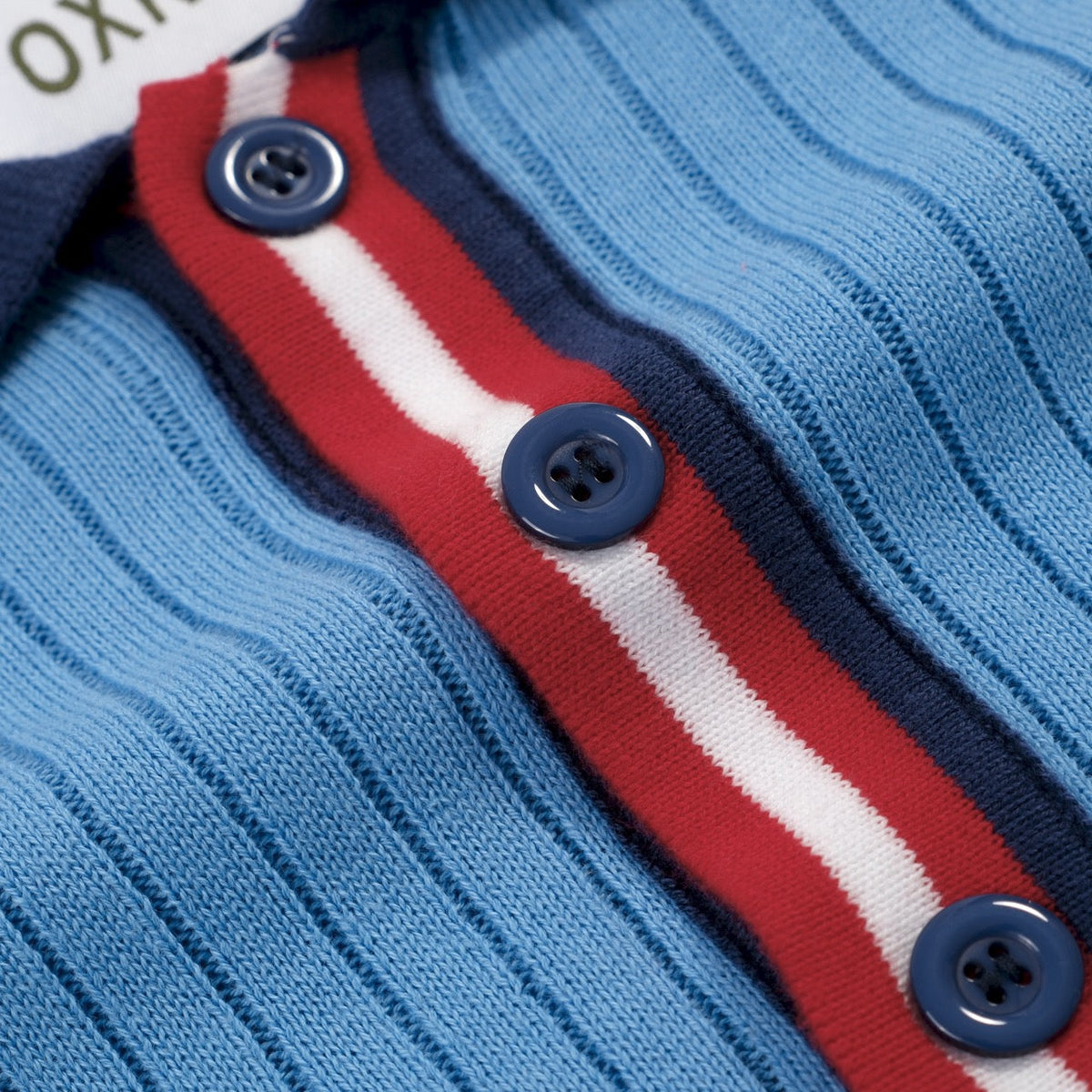 Pull en tricot vintage bleu pour homme, style années 60