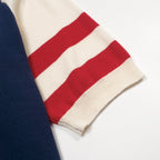 Vintage 1966 T-shirt en tricot bleu foncé pour homme