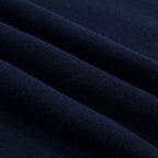 Pull vintage à manches courtes en tricot bleu marine avec motif abeille