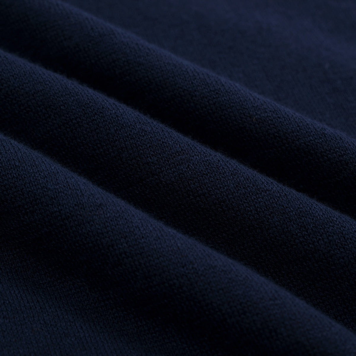 Pull vintage à manches courtes en tricot bleu marine avec motif abeille