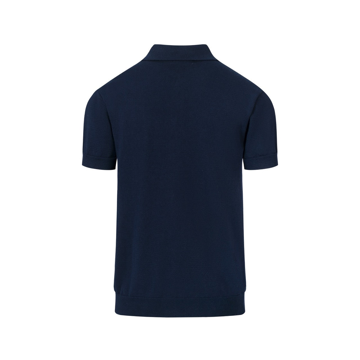 Cardigan Vintage Bleu Foncé pour Homme avec Broderie Planète