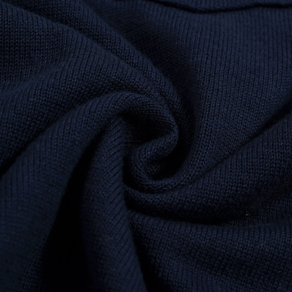 Cardigan Vintage Bleu Foncé pour Homme avec Broderie Planète