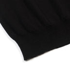 Cardigan noir rétro pour homme en tricot avec broderie d'oiseau et de fleur