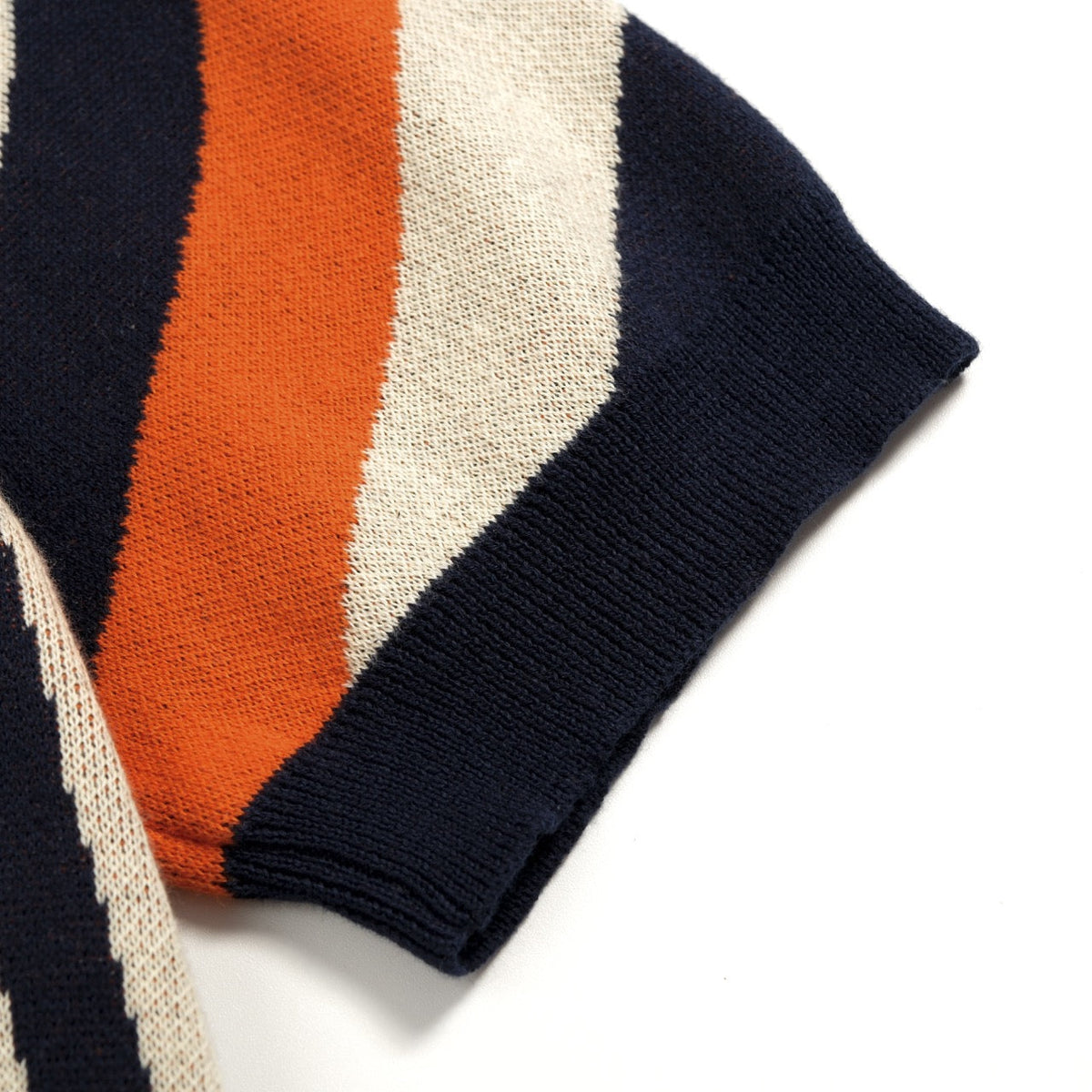 Cardigan rétro multicolore en maille jacquard pour homme des années 60