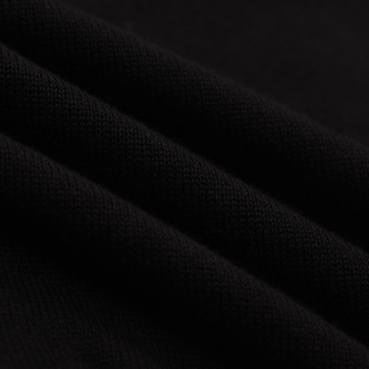 Cardigan noir pour homme en maille avec broderie florale et bords rayés