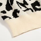 Pull en tricot rétro italien beige pour homme, style vacances