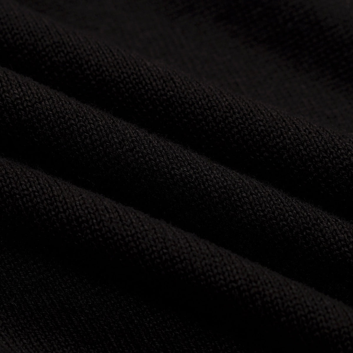 Pull en maille noire pour homme avec broderie d'abeille vintage italienne